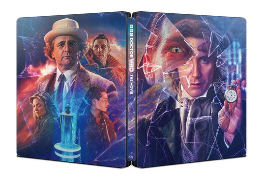 Doctor Who: The Movie 4K UHD & Blu-Ray Steelbook - PRE-ORDER-25-MAY-2026