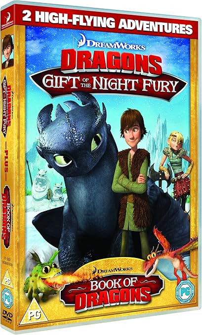 Dragons: 2 New Adventures - Gift Of The Night Fury DVD