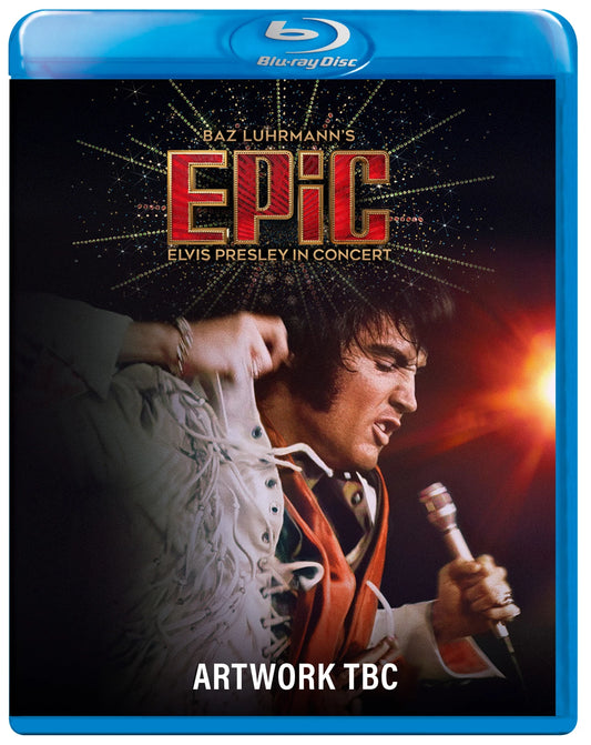 EPiC Elvis Presley in Concert Blu-Ray - PRE-ORDER-15-JUNE-2026