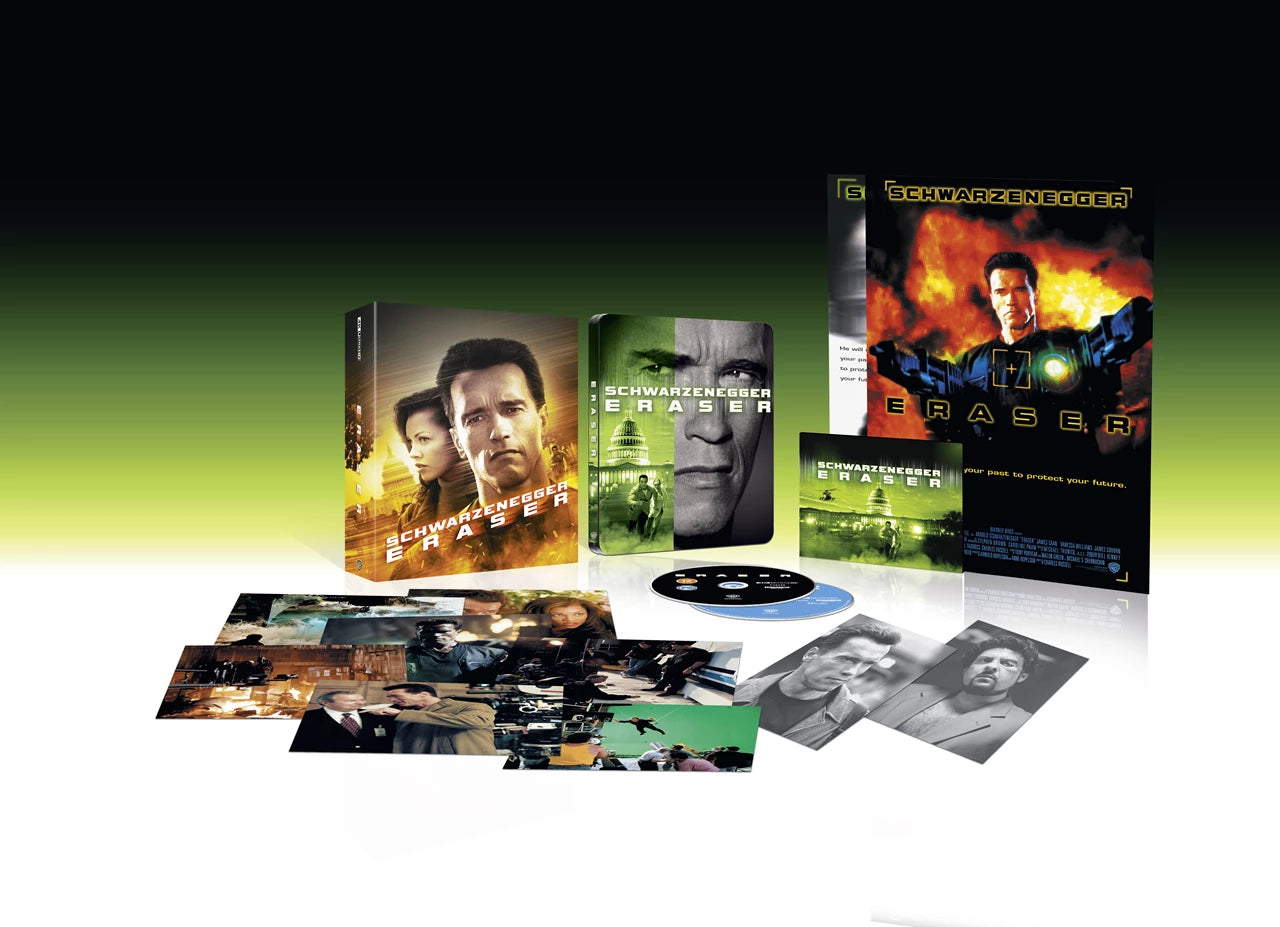 Eraser Collector’s Edition with SteelBook (4K Ultra HD) (1996) - PRE-ORDER-29-JUNE-2026 (Copy)