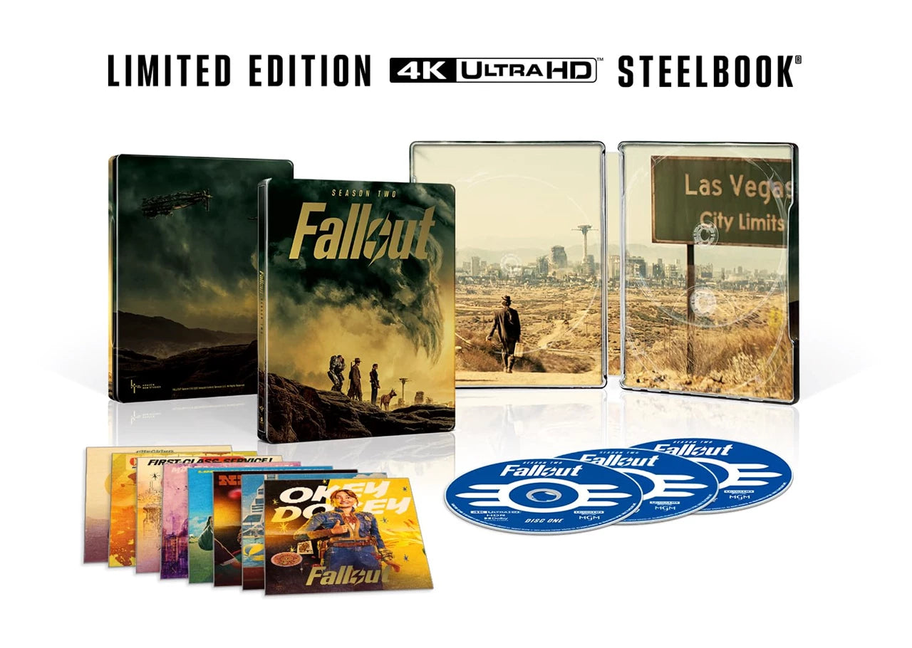 FALLOUT: SEASON 2 4K UHD STEELBOOK - PRE-ORDER-25-MAY-2026