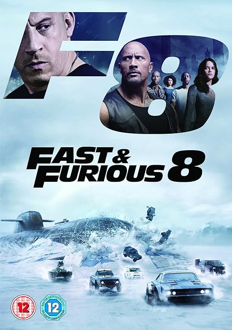 Fast and Furious 8` DVD