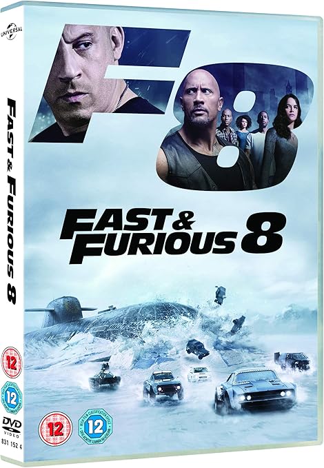 Fast and Furious 8` DVD