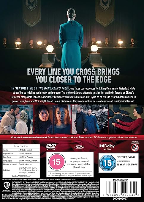 THE HANDMAID'S TALE: SEASON 5 - DVD