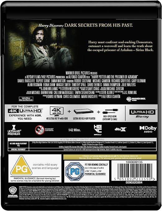 Harry Potter and the Prisoner of Azkaban [4K Ultra HD] [2004] - PRE-ORDER-28-SEPTEMBER-2026