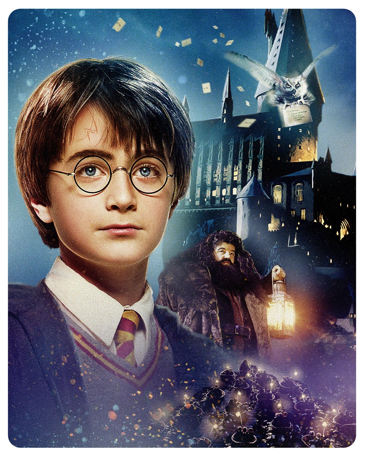 Harry Potter 25th Ann. SteelBook Library Case - PRE-ORDER-26-OCTOBER-2026