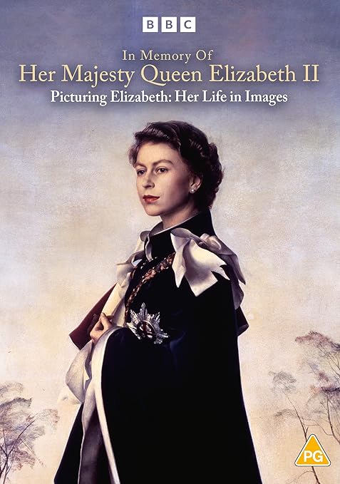 IN MEMORY OF HER MAJESTY QUEEN ELIZABETH II - PICTURING ELIZABETH: HER LIFE IN IMAGES-DVD