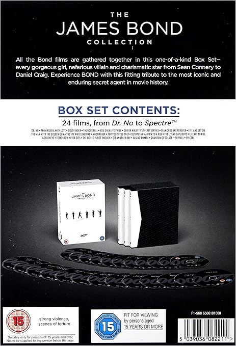 JAMES BOND: JAMES BOND COLLECTION (1-24) - DVD