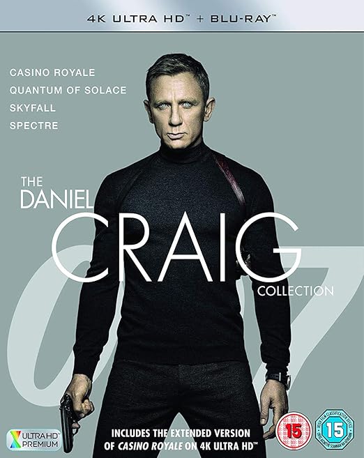 JAMES BOND: DANIEL CRAIG QUAD COLLECTION (21 - 24) - UHD