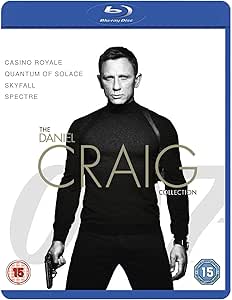 JAMES BOND: DANIEL CRAIG QUAD COLLECTION (21 - 24) - Blu-ray