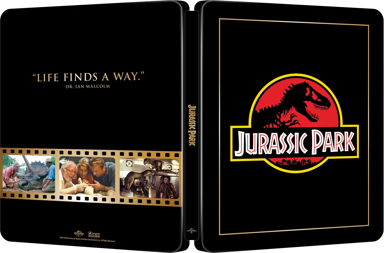 Jurassic Park: Theatrical Poster 4K UHD & Blu-Ray Steelbook (2026)