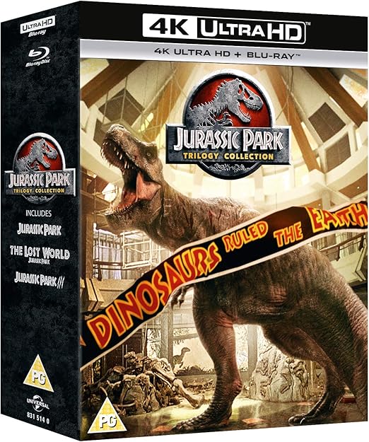 Jurassic Park Trilogy 4K Ultra-HD + BD Blu-ray