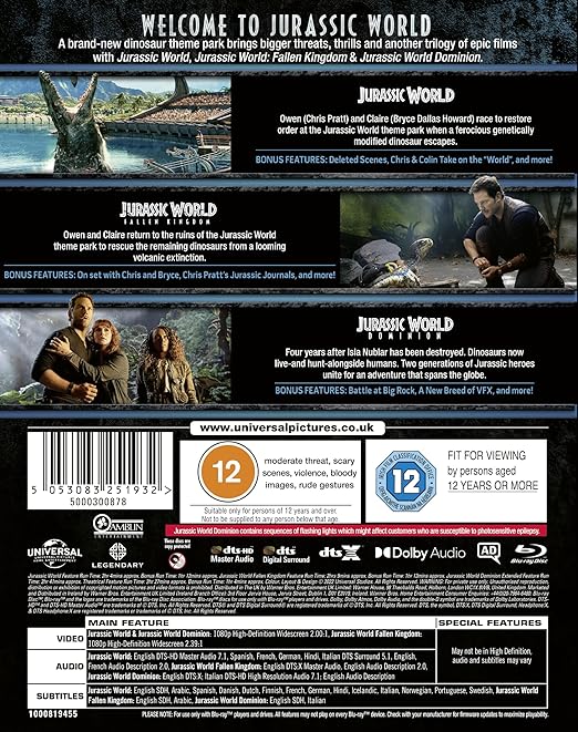 Jurassic World Trilogy