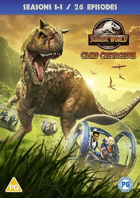 Jurassic World: Camp Cretaceous Seasons 1-3 DVD