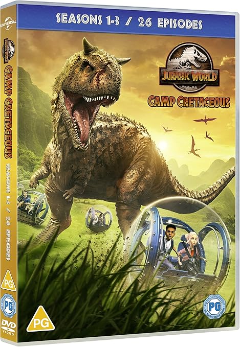 Jurassic World: Camp Cretaceous Seasons 1-3 DVD