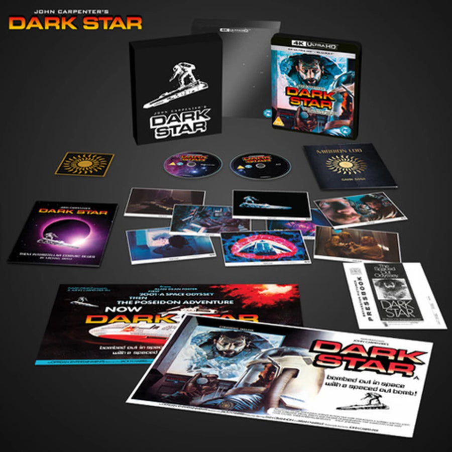John Carpenter’s Dark Star Clamshell Limited Edition with Sew On Mission Patch 4k UHD & Blu-Ray. - PRE-ORDER-7-SEPTEMBER-2026