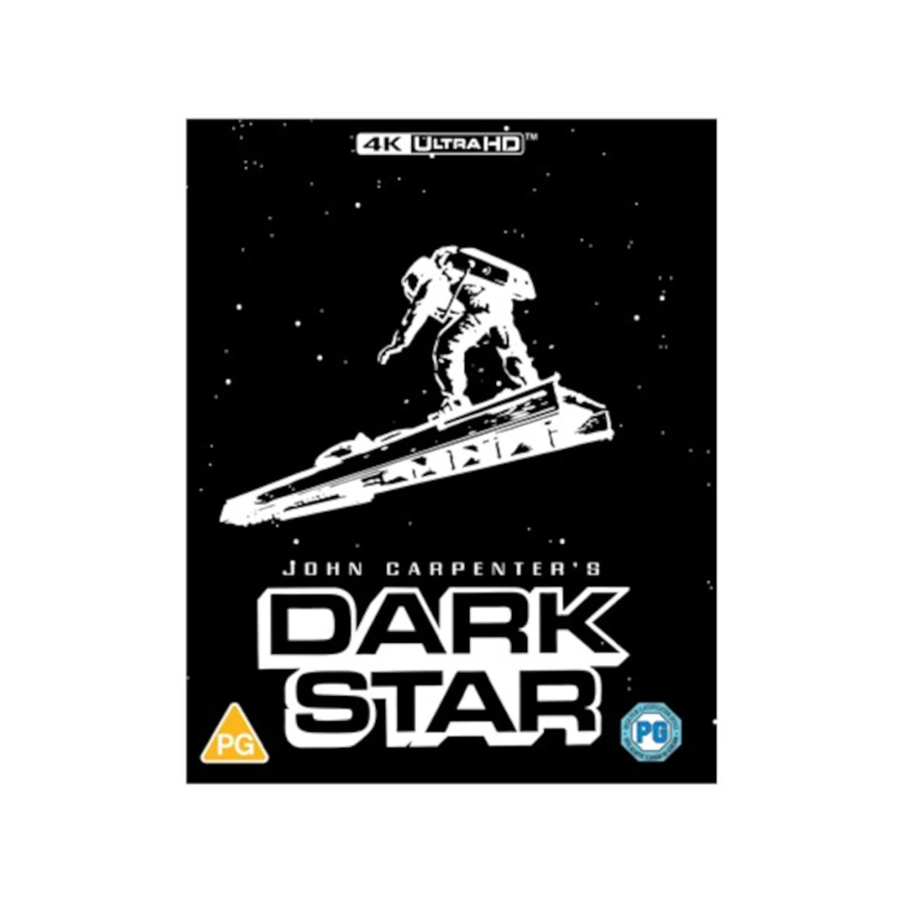 John Carpenter’s Dark Star Clamshell Limited Edition with Sew On Mission Patch 4k UHD & Blu-Ray. - PRE-ORDER-7-SEPTEMBER-2026