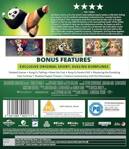 Kung Fu Panda 4 4K UHD