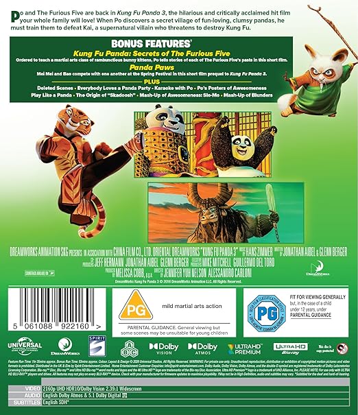 Kung Fu Panda 3 4K UHD