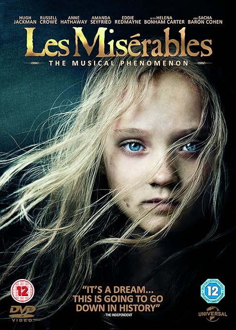 LES MISERABLES DVD