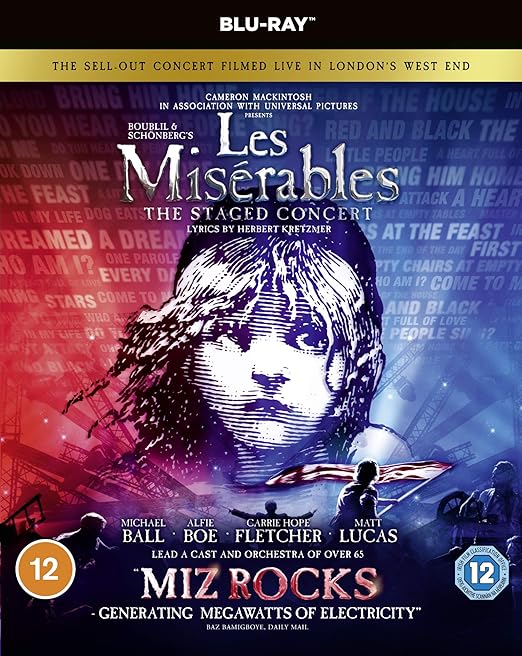 Les Misérables: The Staged Concert Blu-ray