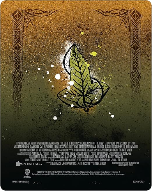 THE LORD OF THE RINGS: THE FELLOWSHIP OF THE RING UHD STEELBOOK