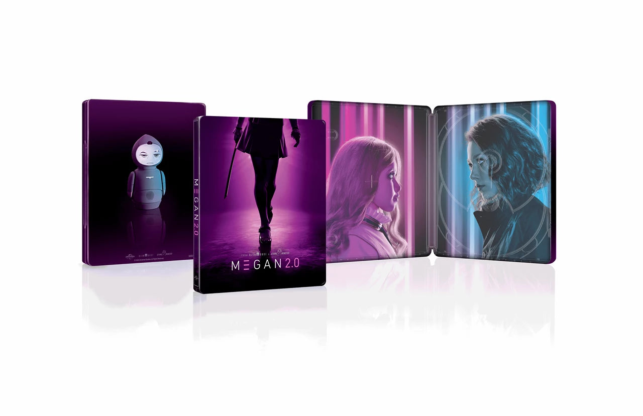 M3GAN 2.0 4k UHD & Blu-Ray Collector’s Edition Steelbook.- PRE-ORDER-7-SEPTEMBER-2026