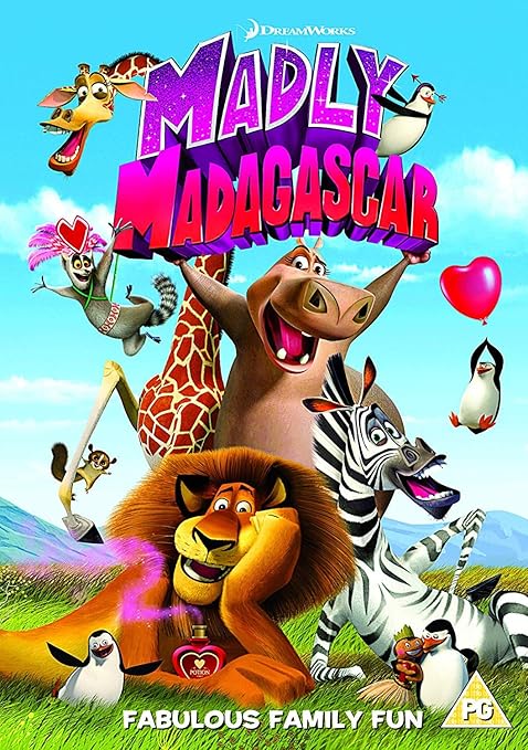 Madly Madagascar DVD