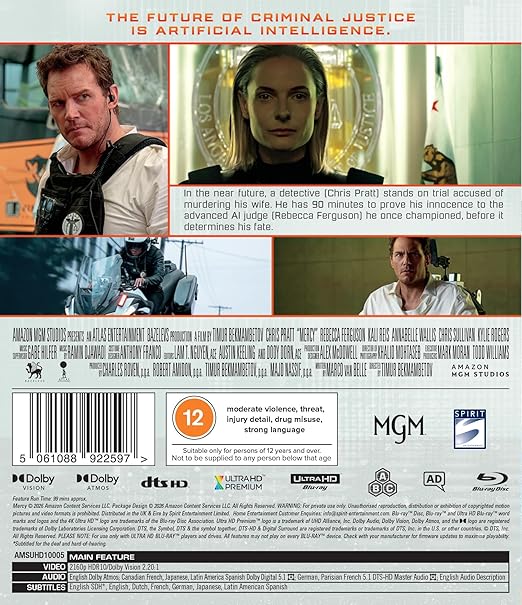 Mercy 4K UHD - PRE-ORDER-20-APRIL-2026