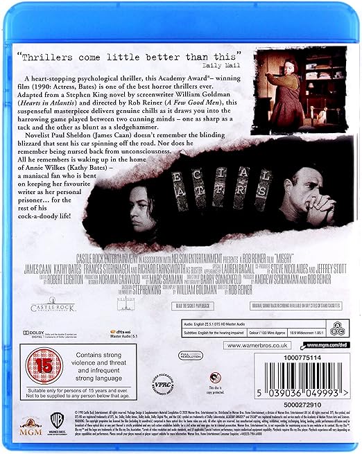 MISERY - Blu-ray