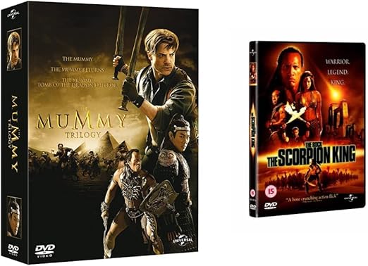 THE MUMMY TRILOGY DVD