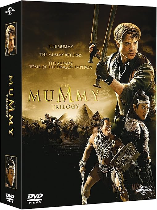 THE MUMMY TRILOGY DVD