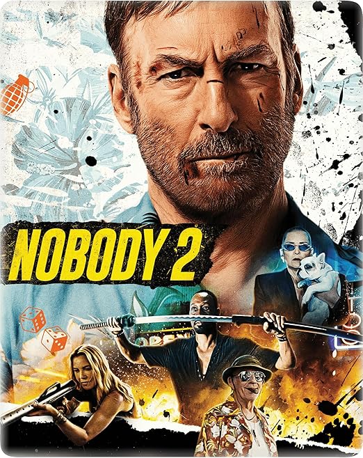 Nobody 2 4K UHD & Blu-Ray Steelbook - PRE-ORDER-17-NOVEMBER-2025