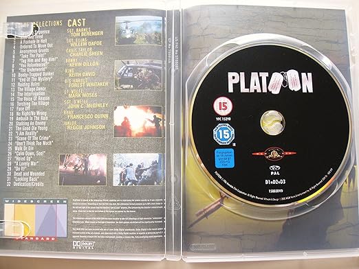 PLATOON - DVD