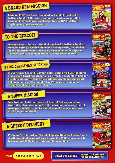 POSTMANPAT SDS COMPLETE COL. DVD