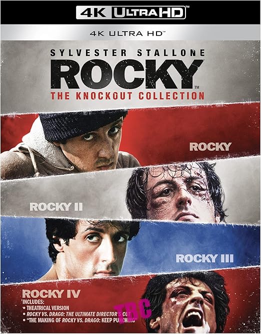ROCKY: THE KNOCKOUT COLLECTION (I - IV) - UHD
