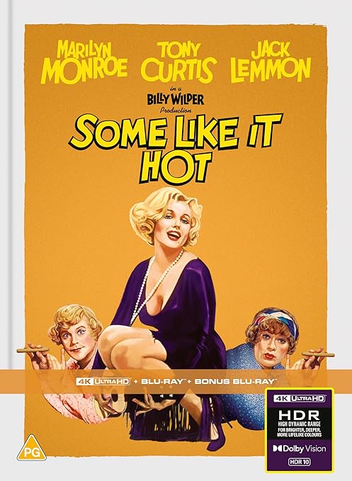 Some Like It Hot 4K UHD & Blu-Ray Mediabook - PRE-ORDER-18-MAY-2026