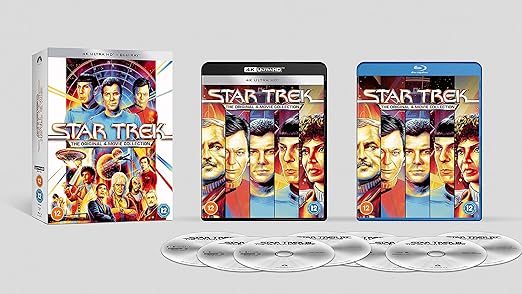 STAR TREK ORIGINAL 4 MOVIE UHD BD