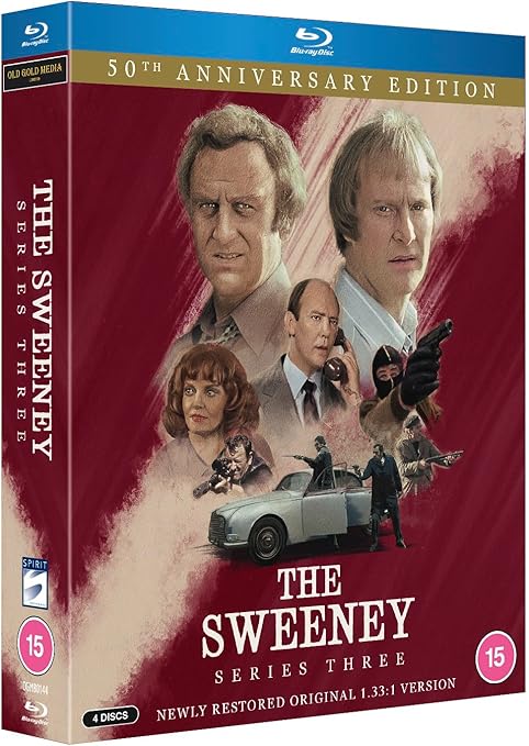 The Sweeney: Series Three 50th Anniversary Edition Blu-Ray - PRE-ORDER-1-DECEMBER-2025