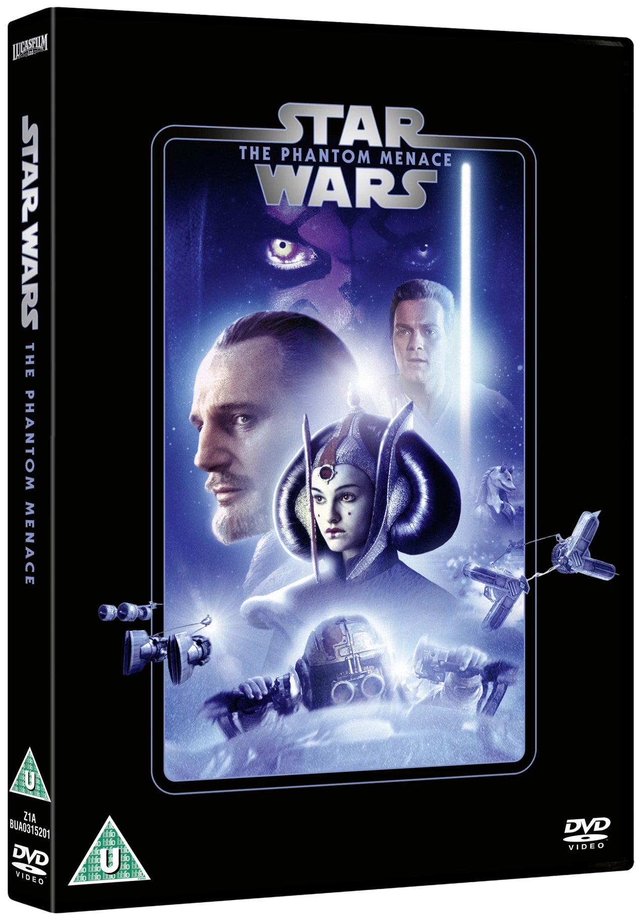 Star Wars Phantom Menace DVD