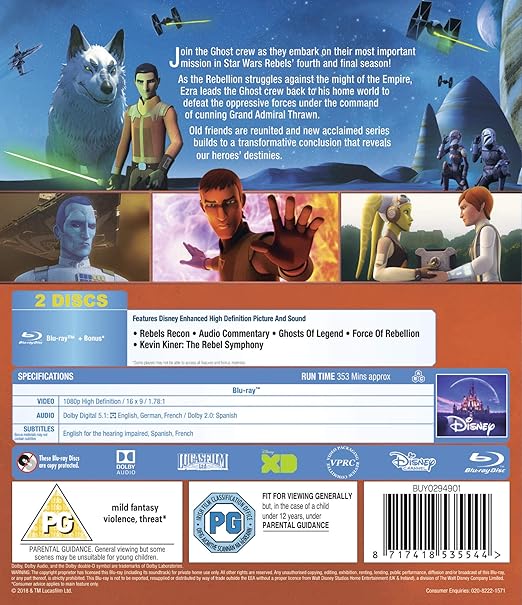 Star Wars Rebels Season 4 BD