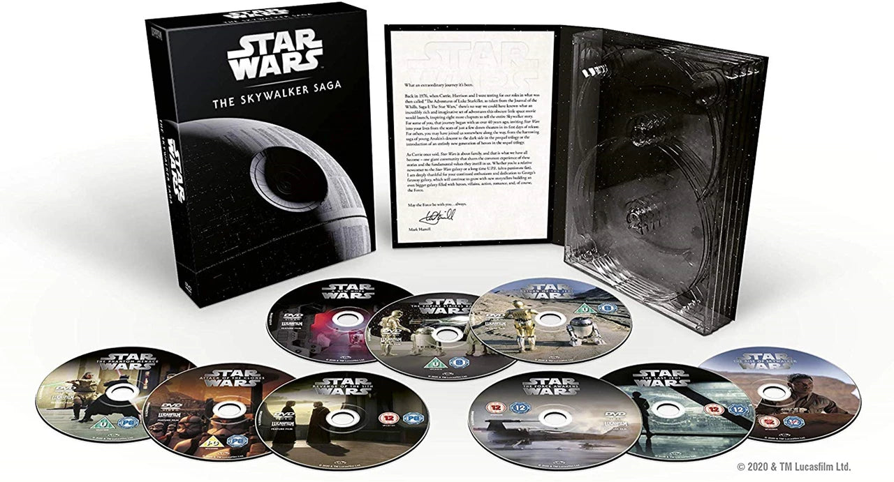 Star Wars Skywalker Saga DVD