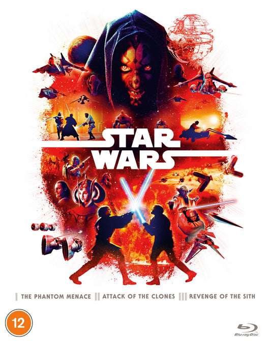 Star Wars Trilogies (BD): Episodes 1-3