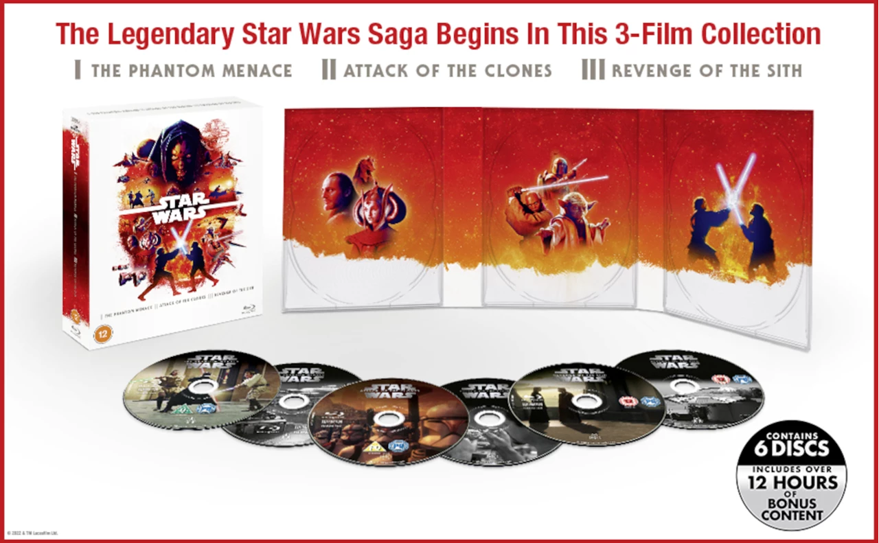 Star Wars Trilogies (BD): Episodes 1-3