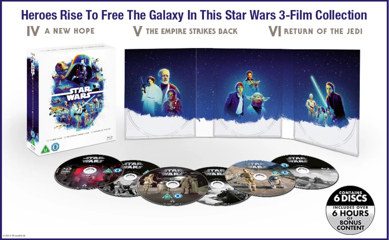 Star Wars Trilogies (BD): Episodes 4-6