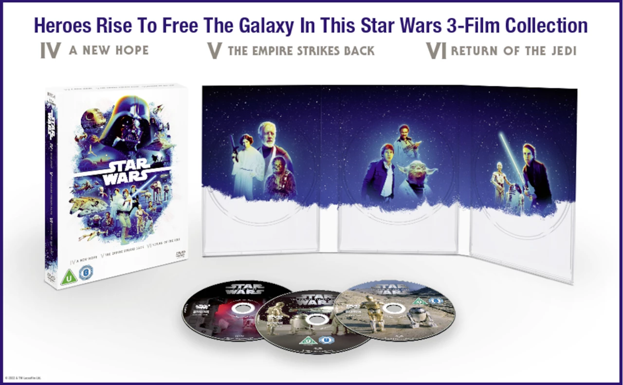Star Wars Trilogies (DVD): Episodes 4-6