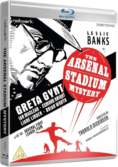 THE ARSENAL STADIUM MYSTERY BLU-RAY