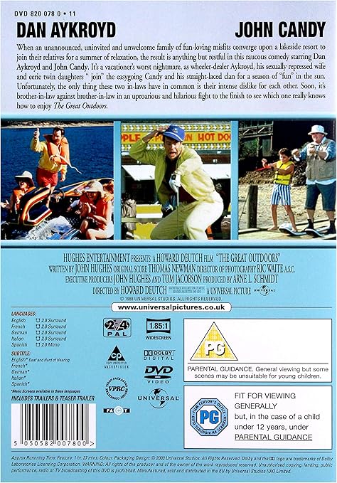 GREAT OUTDOORS THE DVD