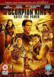 SCORPION KING 4 THE DVD