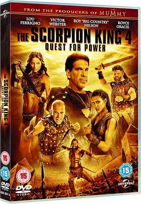 SCORPION KING 4 THE DVD